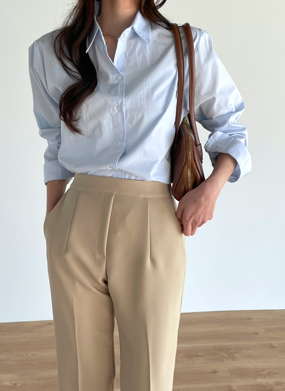 パステルコットンシャツ | DHOLIC | 詳細画像3