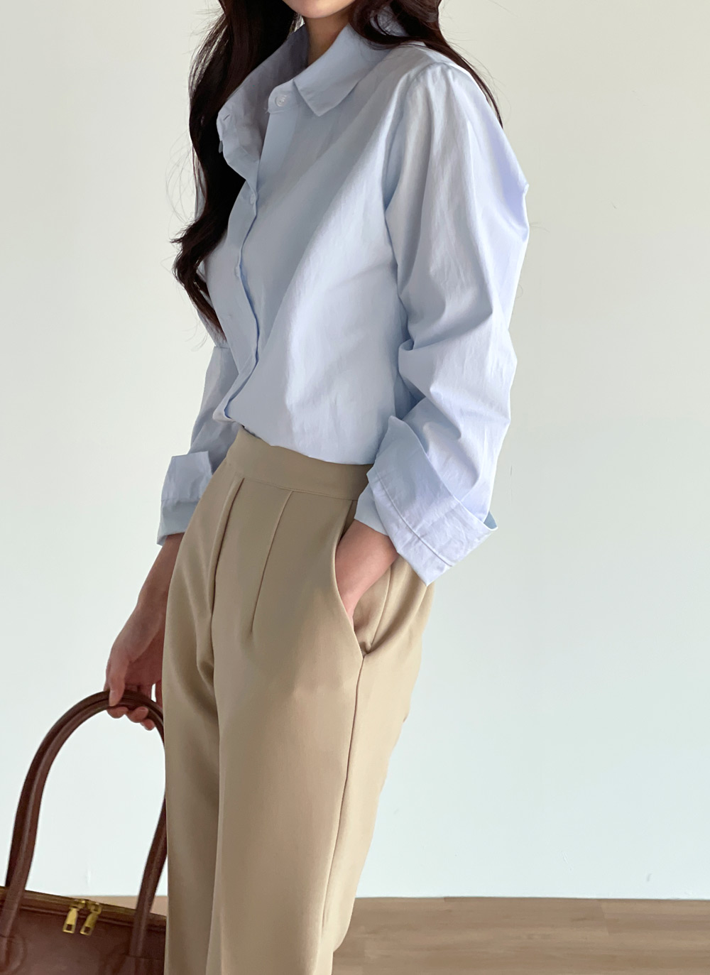 パステルコットンシャツ | DHOLIC | 詳細画像8