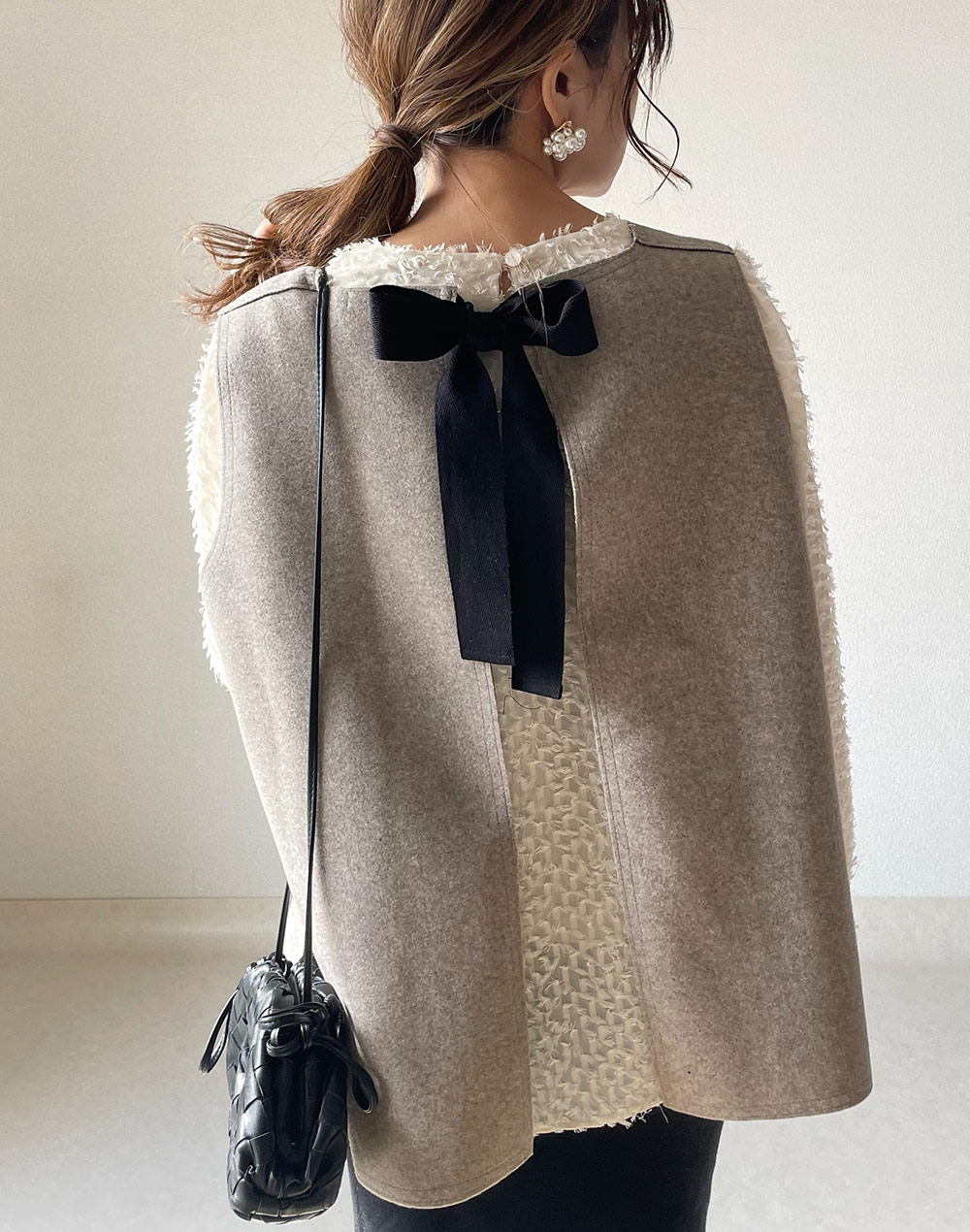 yori  バッグリボンボンディングベスト New Arrivals / shirocon – yori shirocon
