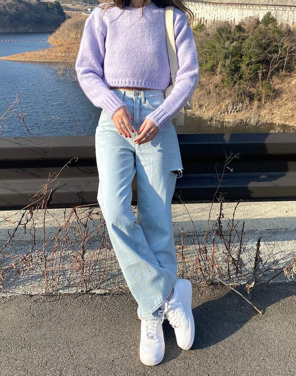 クロップド丈ニット | レディースファッション通販 - DHOLIC