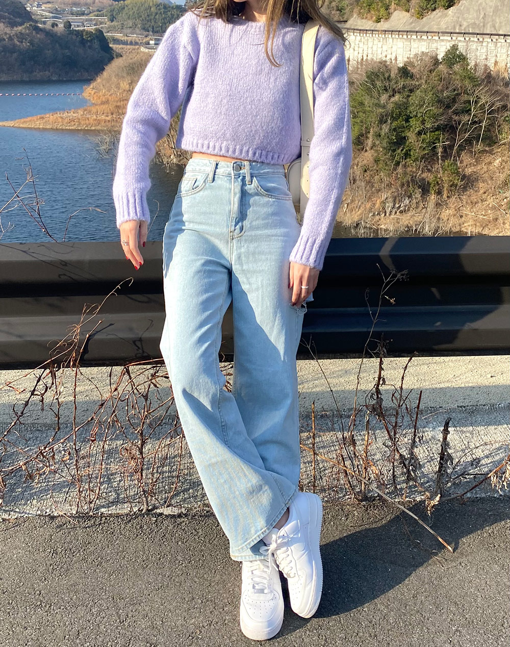 クロップド丈ニット | レディースファッション通販 - DHOLIC