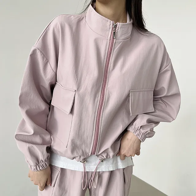 ナイロンフラップポケットジャンパー上下SET | loonough | 詳細画像2