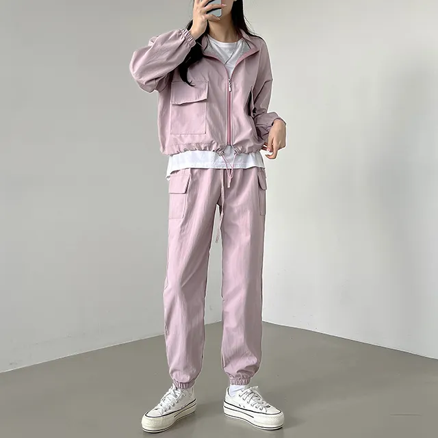 ナイロンフラップポケットジャンパー上下SET | loonough | 詳細画像4