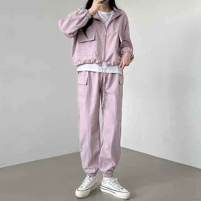 ナイロンフラップポケットジャンパー上下SET | loonough | 詳細画像8