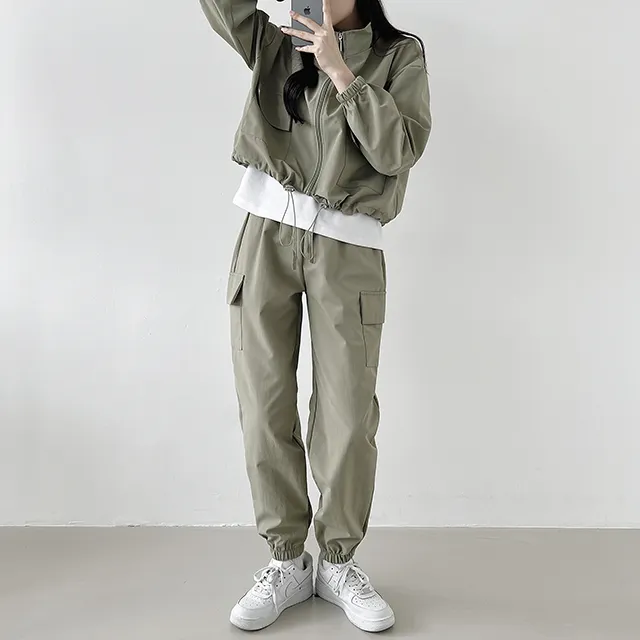 ナイロンフラップポケットジャンパー上下SET | loonough | 詳細画像9