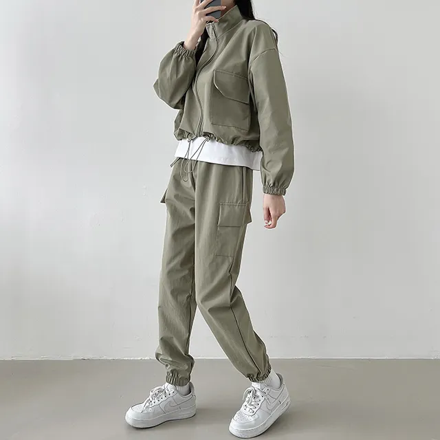 ナイロンフラップポケットジャンパー上下SET | loonough | 詳細画像15