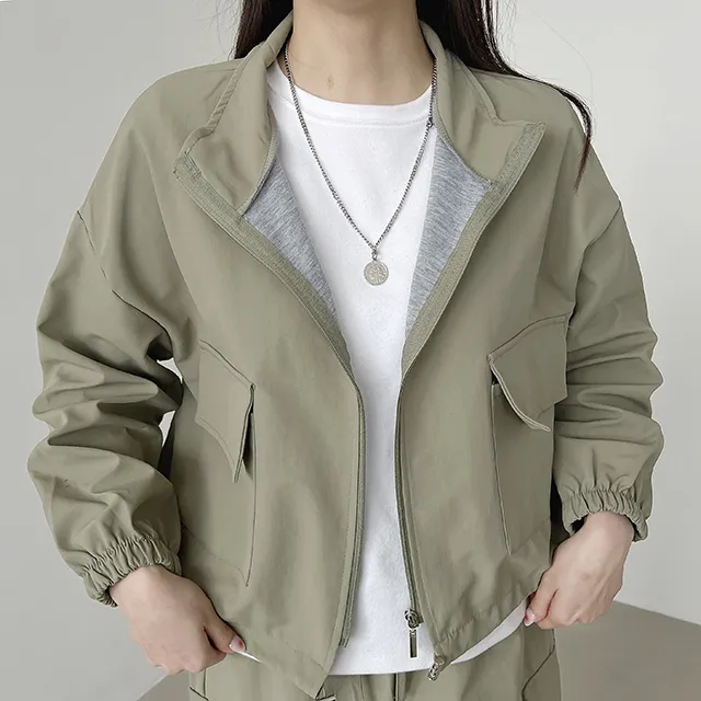 ナイロンフラップポケットジャンパー上下SET | loonough | 詳細画像17