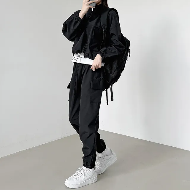 ナイロンフラップポケットジャンパー上下SET | loonough | 詳細画像28