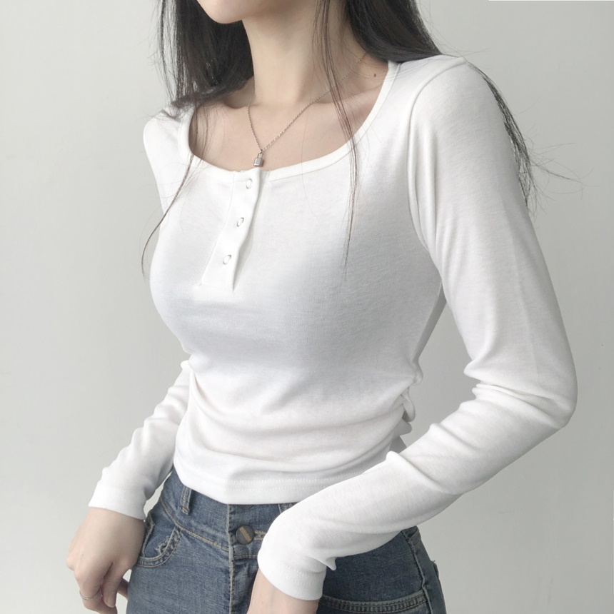 ヘンリーネック長袖Tシャツ | lilisense | 詳細画像6