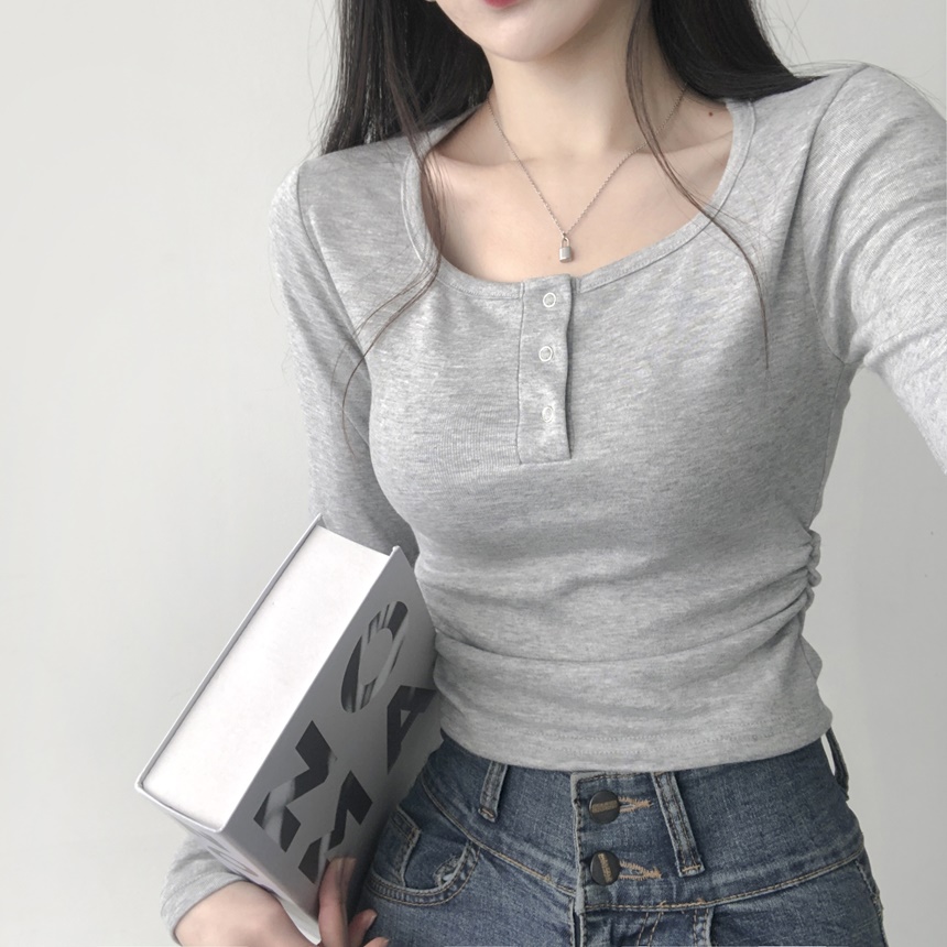 ヘンリーネック長袖Tシャツ | lilisense | 詳細画像10