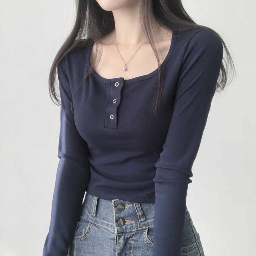 ヘンリーネック長袖Tシャツ | lilisense | 詳細画像13