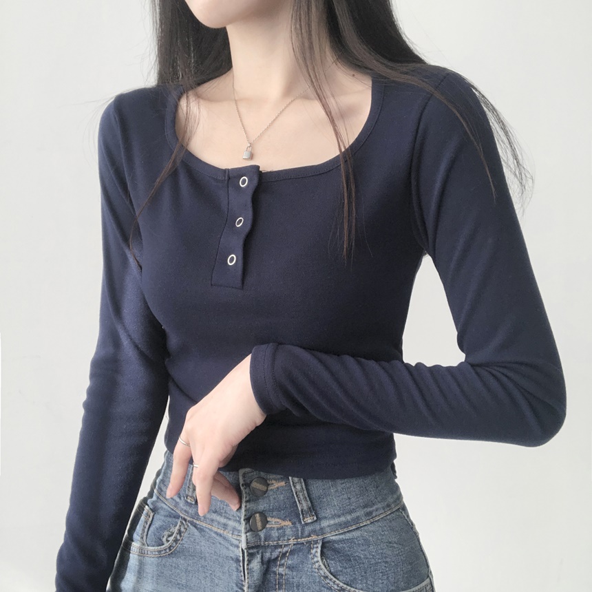 ヘンリーネック長袖Tシャツ | lilisense | 詳細画像14