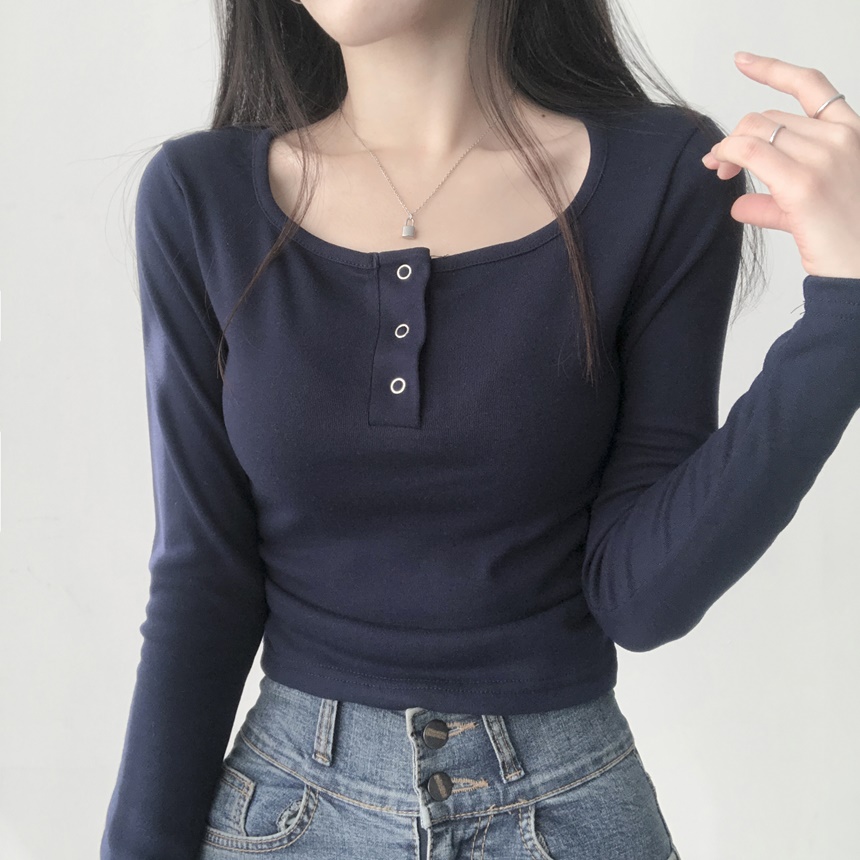 ヘンリーネック長袖Tシャツ | lilisense | 詳細画像16