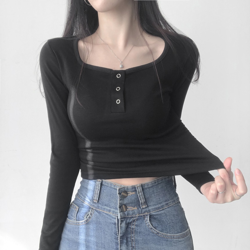 ヘンリーネック長袖Tシャツ | lilisense | 詳細画像20