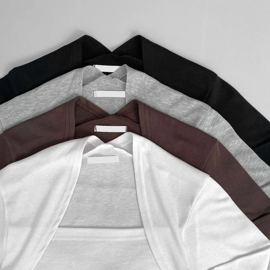 ボレロレイヤード風スリム長袖Tシャツ | lilisense | 詳細画像20