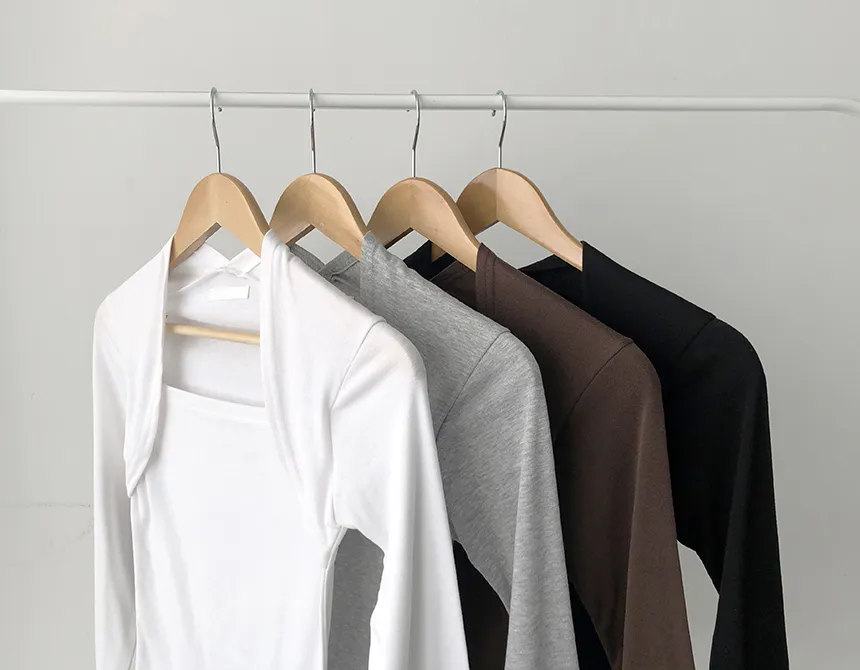 ボレロレイヤード風スリム長袖Tシャツ | lilisense | 詳細画像24