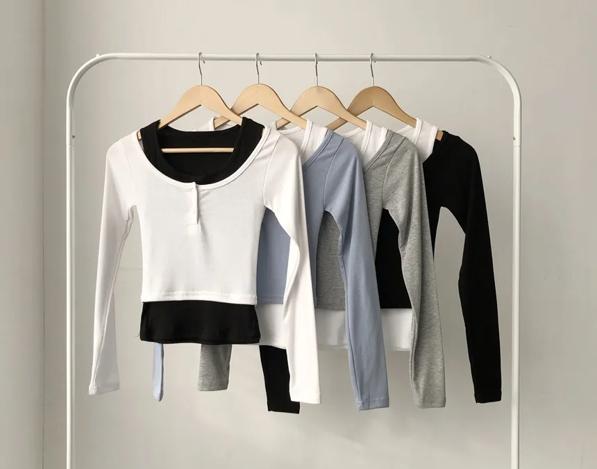 ノースリーブ&ヘンリーネックTシャツSET | lilisense | 詳細画像29