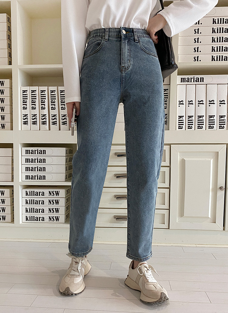 卸売り卸売りBoka Nii ハートパッチワークパンツ ライトブルー デニム