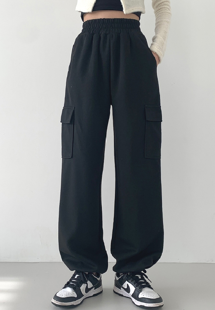 skoot スウェットパンツ保存袋タグ付き 3TYPEカーゴポケットスウェットパンツ | レディースファッション