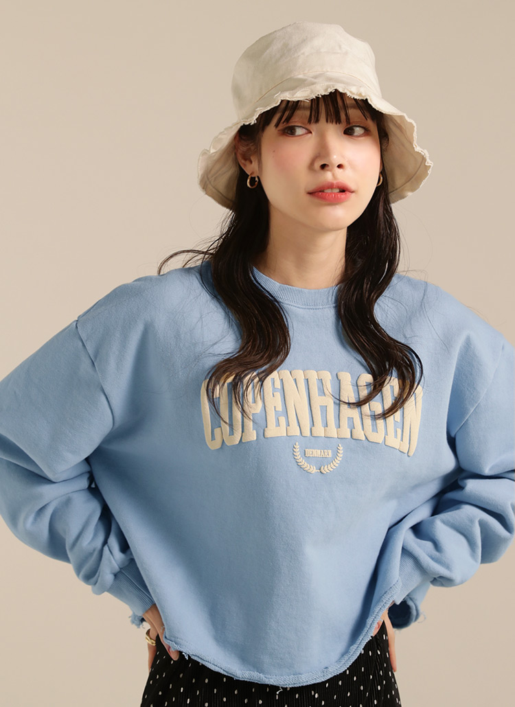 COPENHAGENカットオフスウェット | レディースファッション通販 - DHOLIC