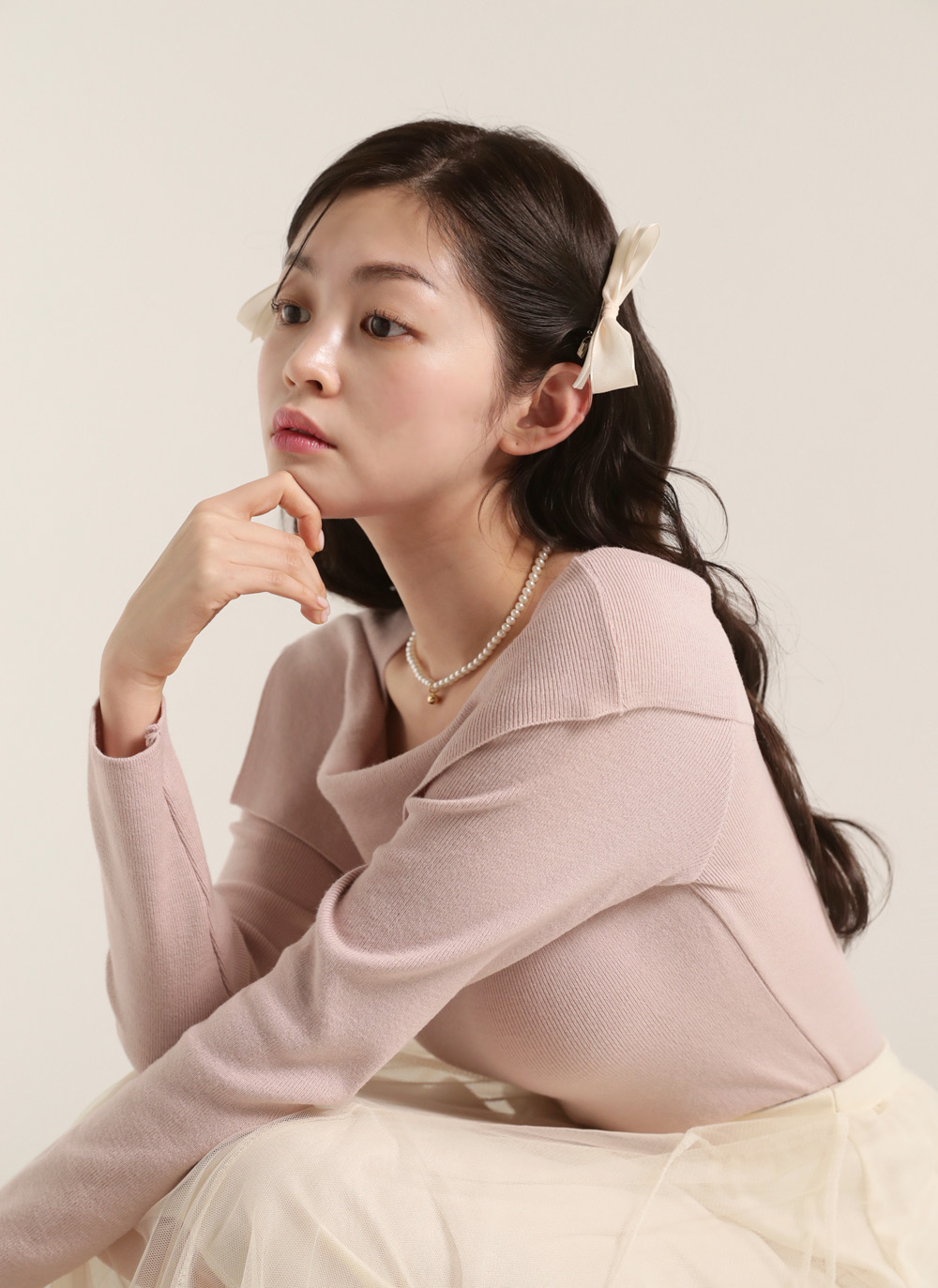 シアーリボンヘアクリップ2SET | DHOLIC | 詳細画像8