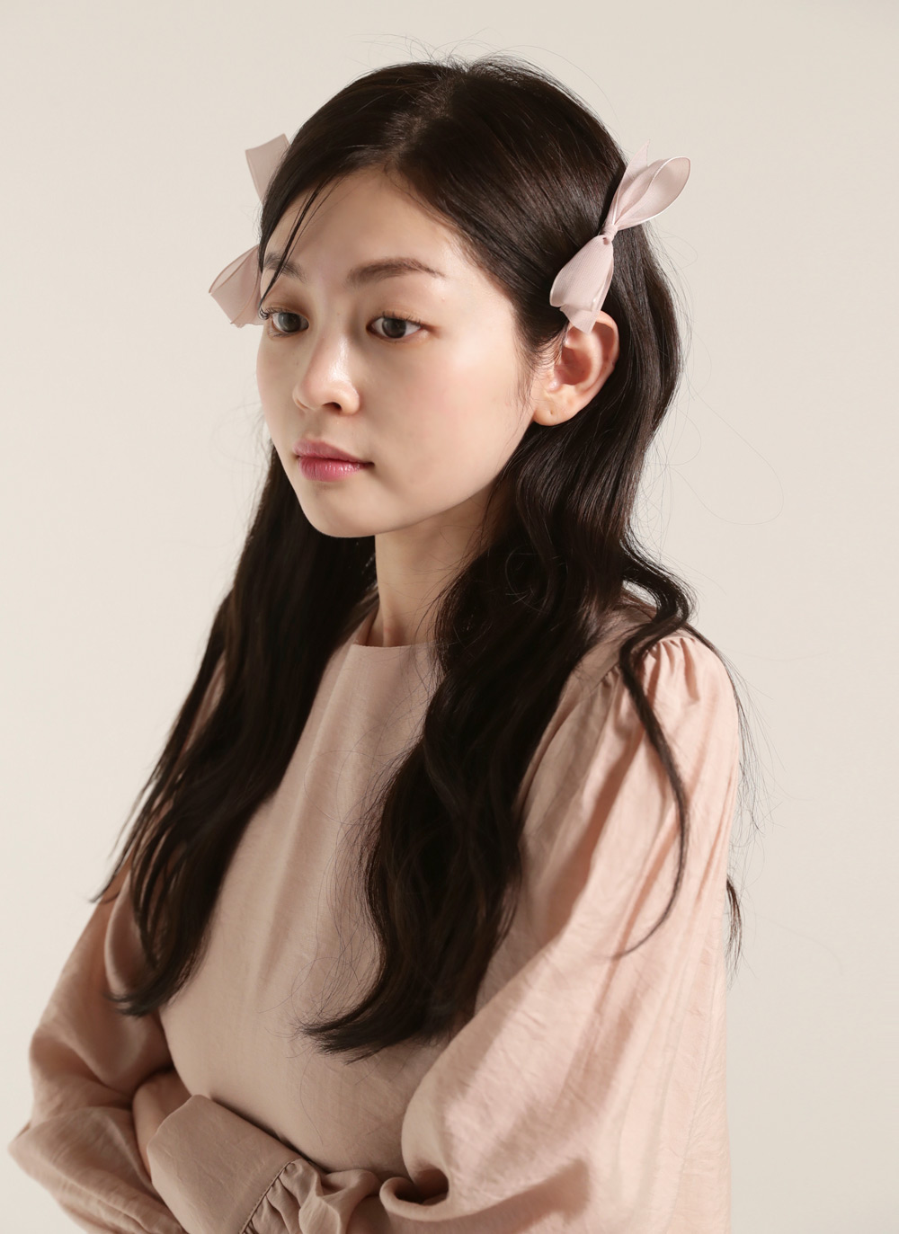 シアーリボンヘアクリップ2SET | DHOLIC | 詳細画像11