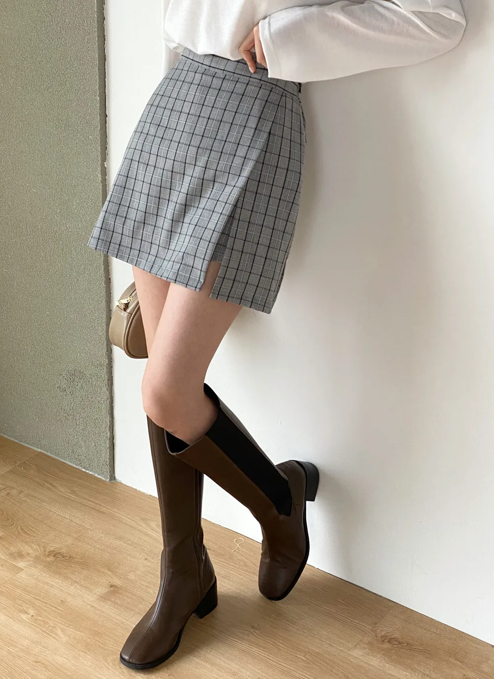 チェックキュロットショートパンツ | レディースファッション通販 - DHOLIC