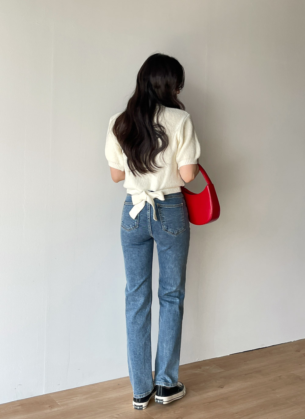 yori バックリボンショートスリーブニット38 バックリボンショートスリーブニット【2025SM】 | all item| yori