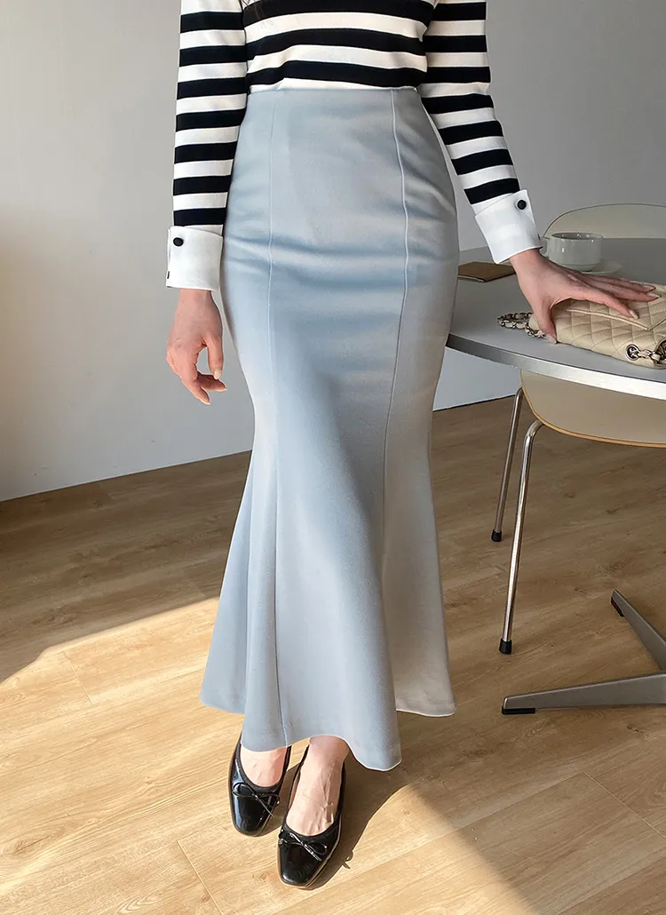 ラインマーメイドスカート | DHOLIC | 詳細画像1