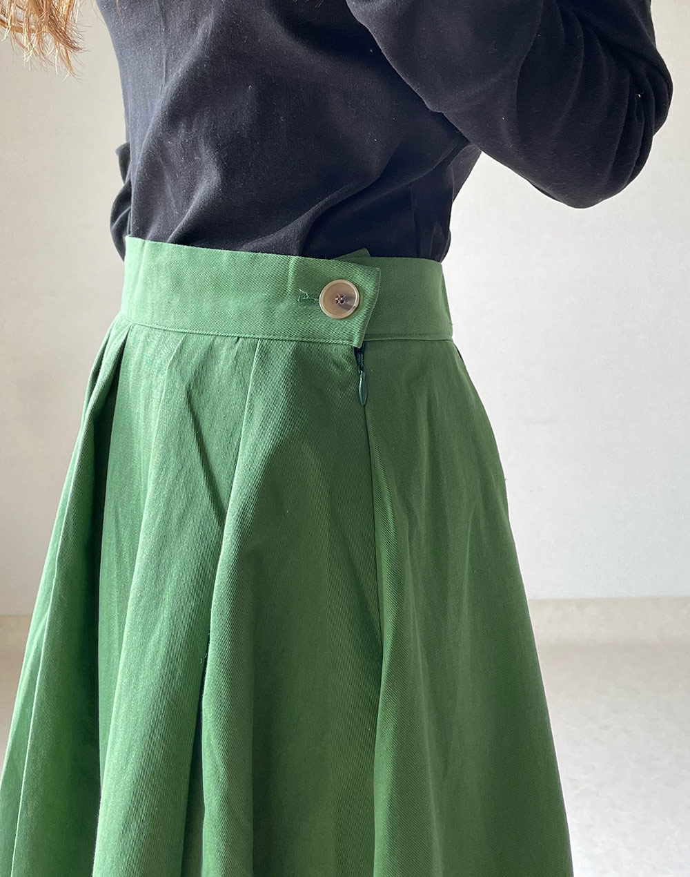 コットンタックフレアスカート | 詳細画像9