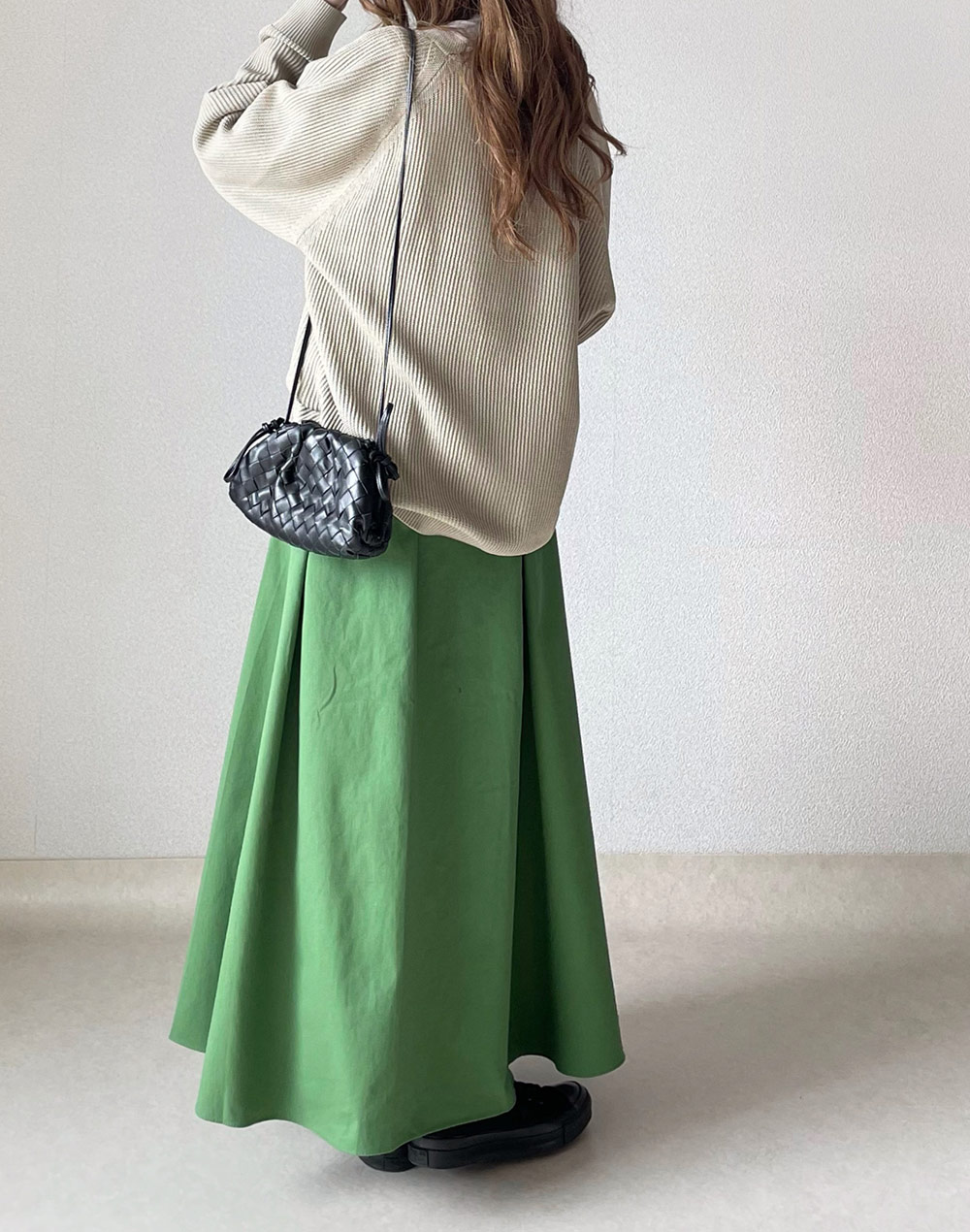 コットンタックフレアスカート | 詳細画像17