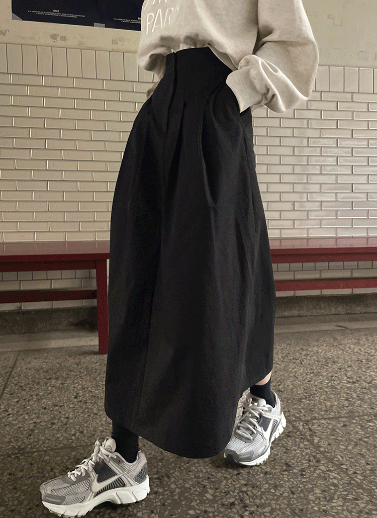 768　カジュアルロングパンツ　XL　ブラック　アイロン不要　伸縮性あり