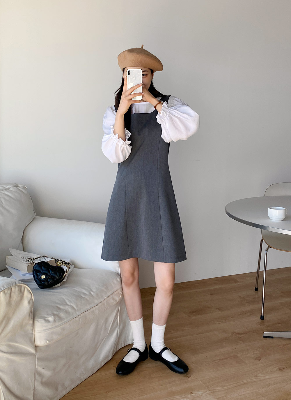 パオラレイナ ミニ用 ワンピース、帽子、靴下3点セット ストラップノースリミニワンピース | レディースファッション通販 - DHOLIC