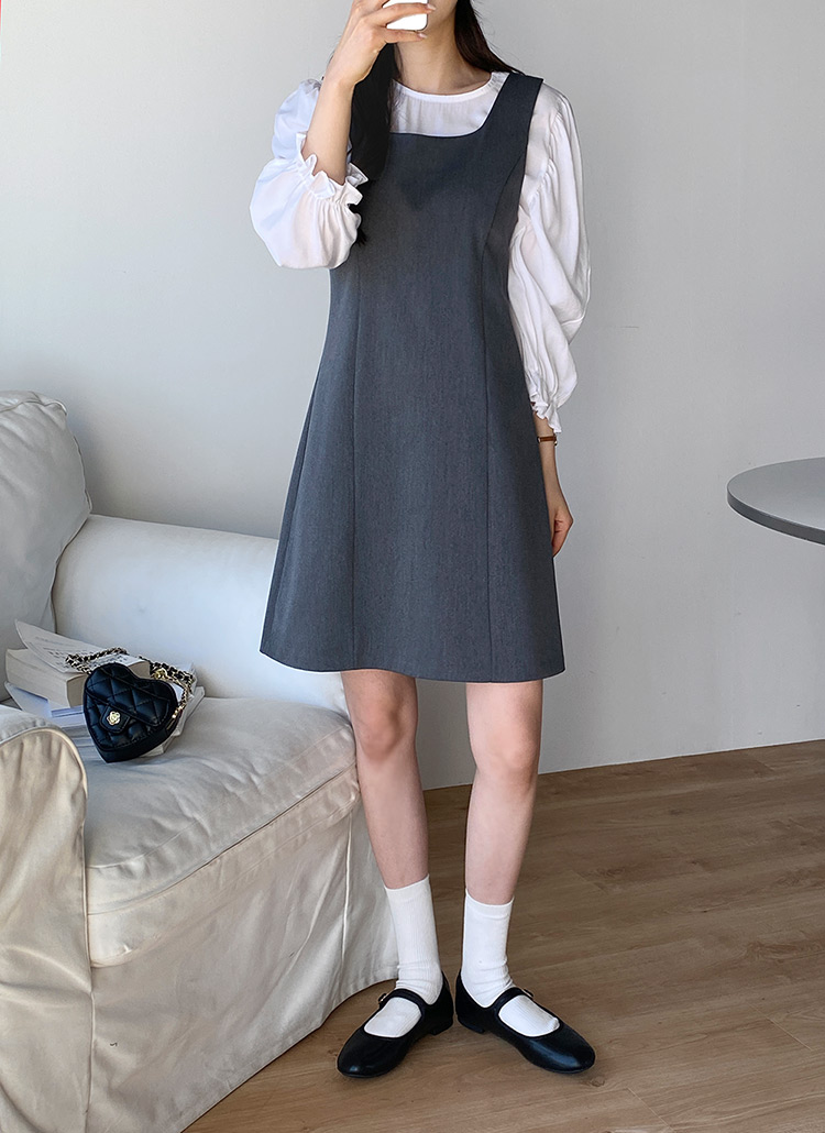 ストラップノースリミニワンピース | レディースファッション通販 - DHOLIC