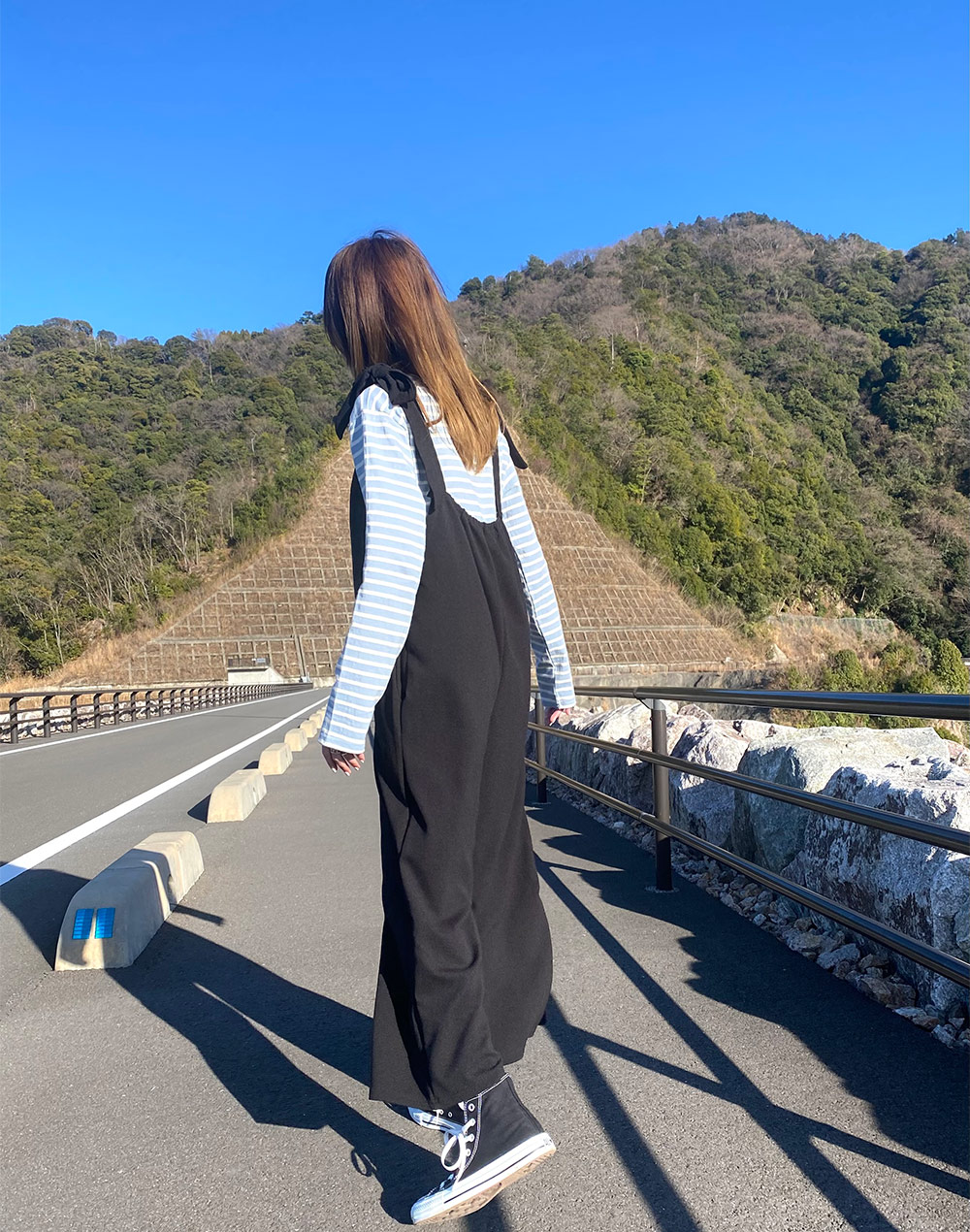 肩リボンオールインワン | レディースファッション通販 - DHOLIC