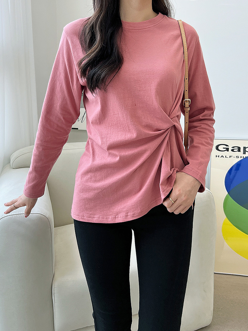 ラウンドツイスト長袖Tシャツ | 詳細画像14