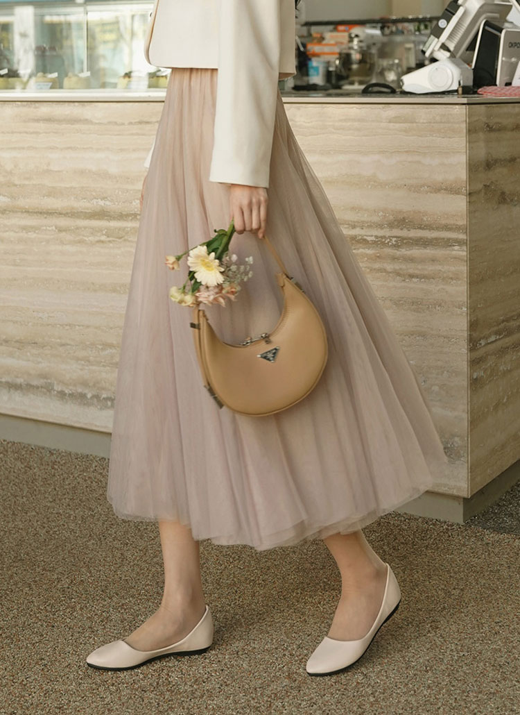 チュールフレアスカート | レディースファッション通販 - DHOLIC