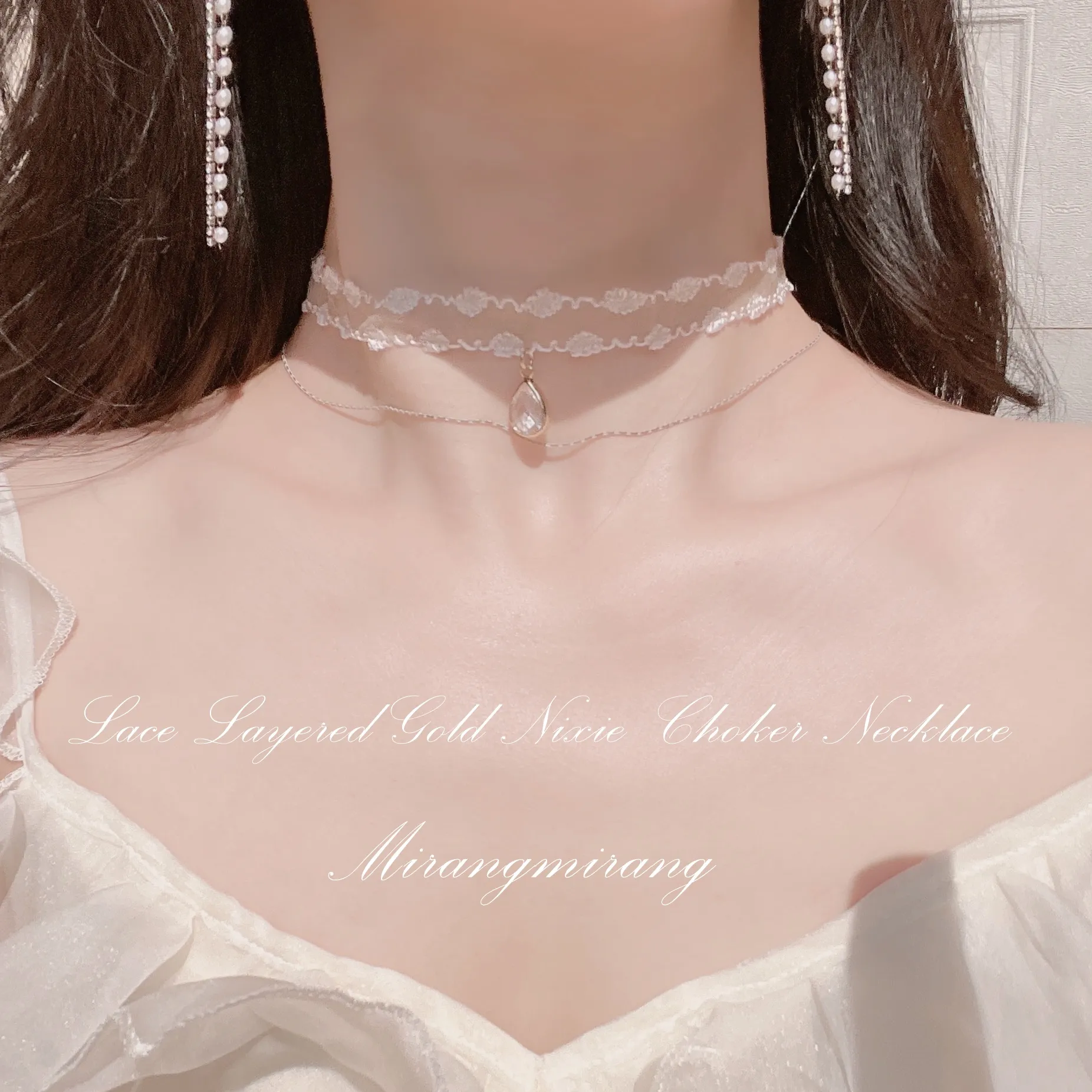 チェーン&レースチョーカー | mirangmirang | 詳細画像1