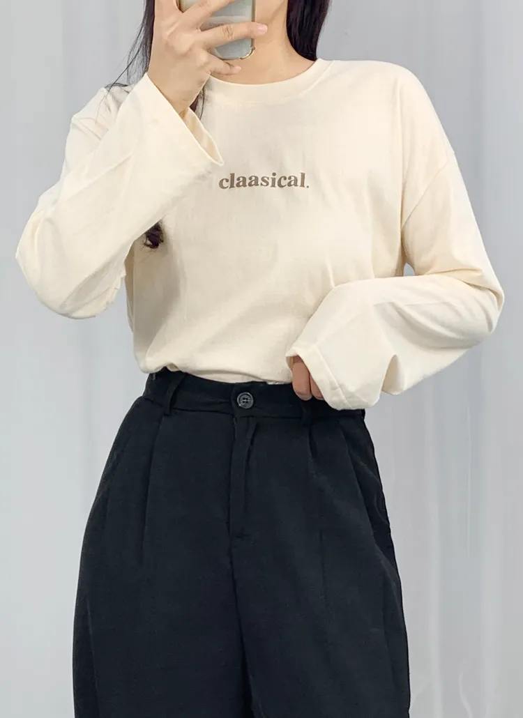 claasicalロゴTシャツ | bullang girls | 詳細画像1