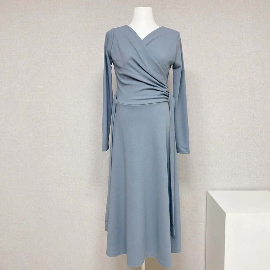 リボンシャーリングフレアワンピース | mirangmirang | 詳細画像36