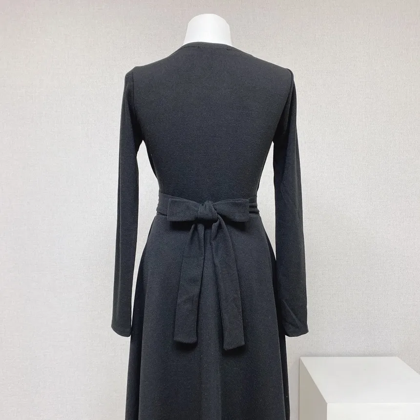 リボンシャーリングフレアワンピース | mirangmirang | 詳細画像39