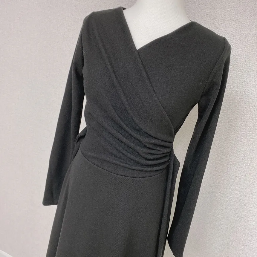 リボンシャーリングフレアワンピース | mirangmirang | 詳細画像42