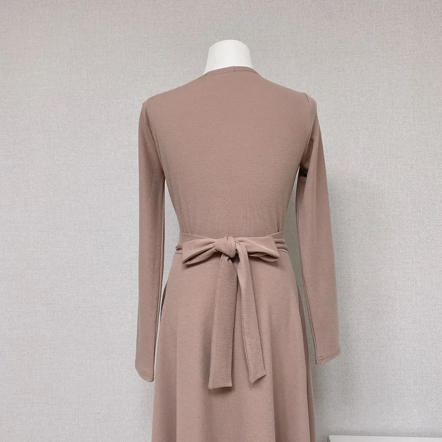 リボンシャーリングフレアワンピース | mirangmirang | 詳細画像44