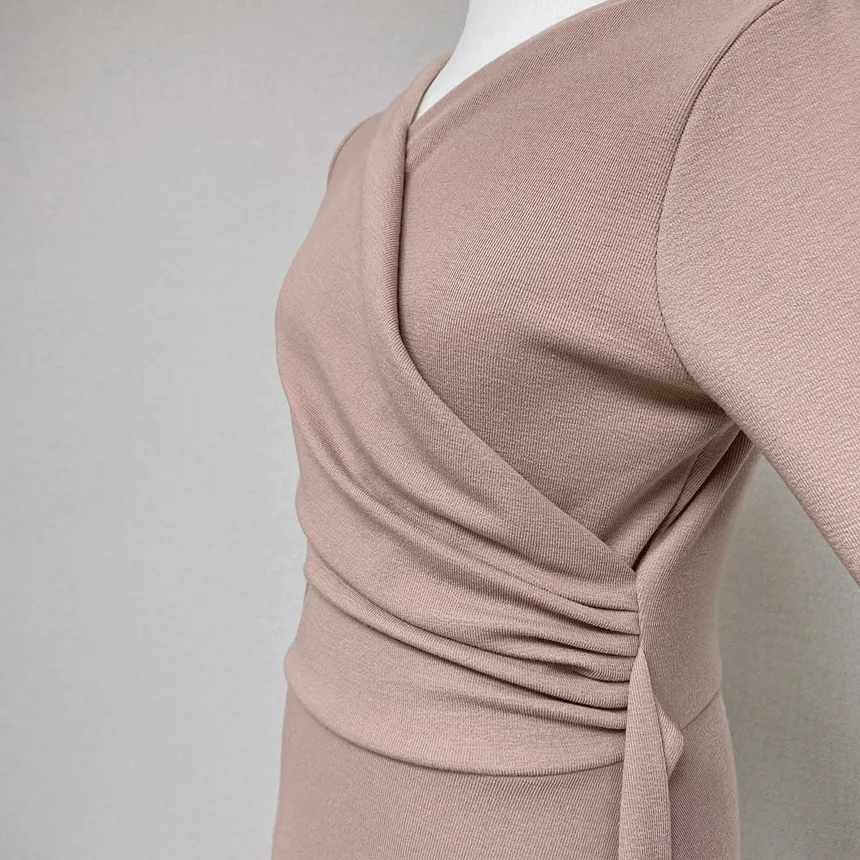 リボンシャーリングフレアワンピース | mirangmirang | 詳細画像46