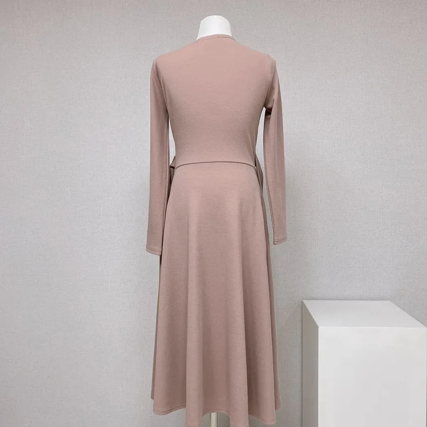 リボンシャーリングフレアワンピース | mirangmirang | 詳細画像47