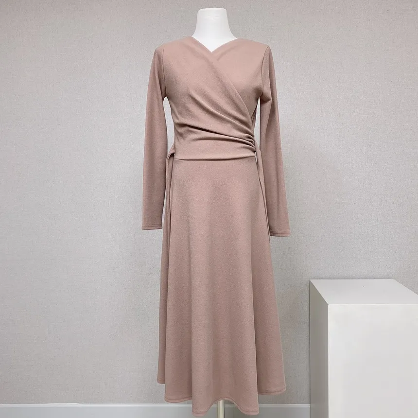 リボンシャーリングフレアワンピース | mirangmirang | 詳細画像49