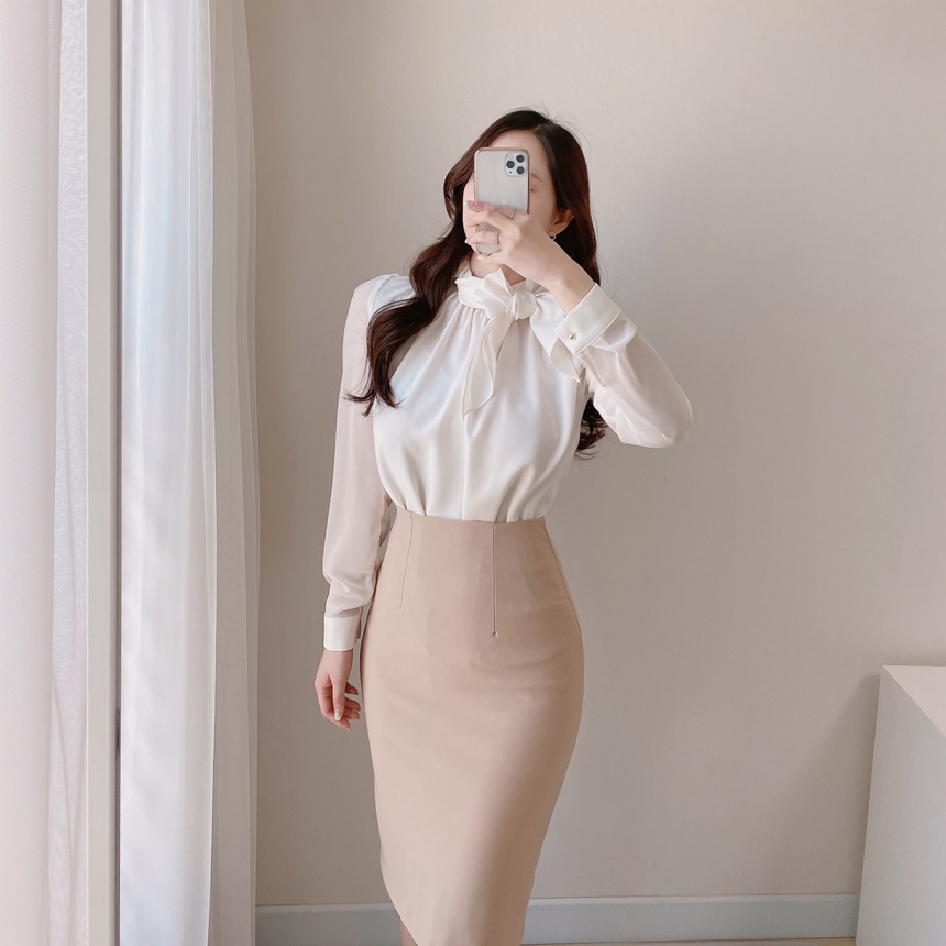 3TYPEタイトスカート | mirangmirang | 詳細画像15