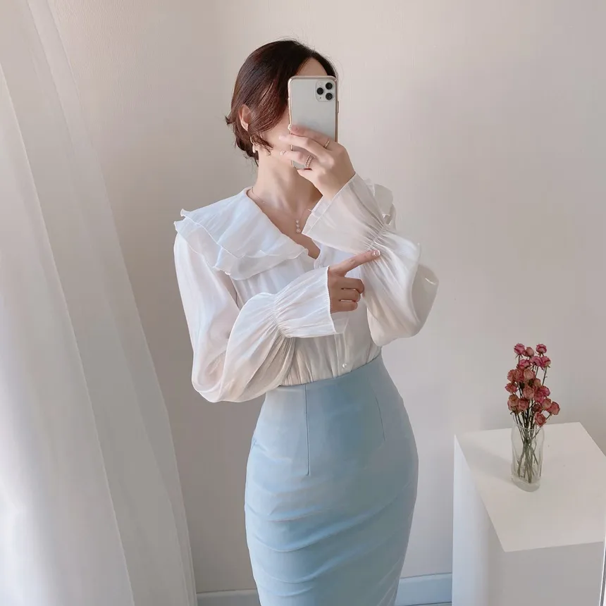 3TYPEタイトスカート | mirangmirang | 詳細画像22