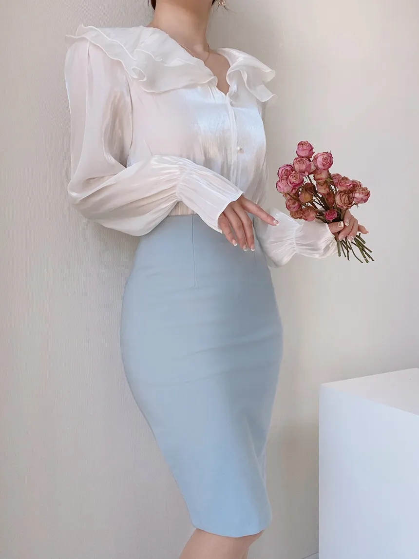 3TYPEタイトスカート | mirangmirang | 詳細画像27