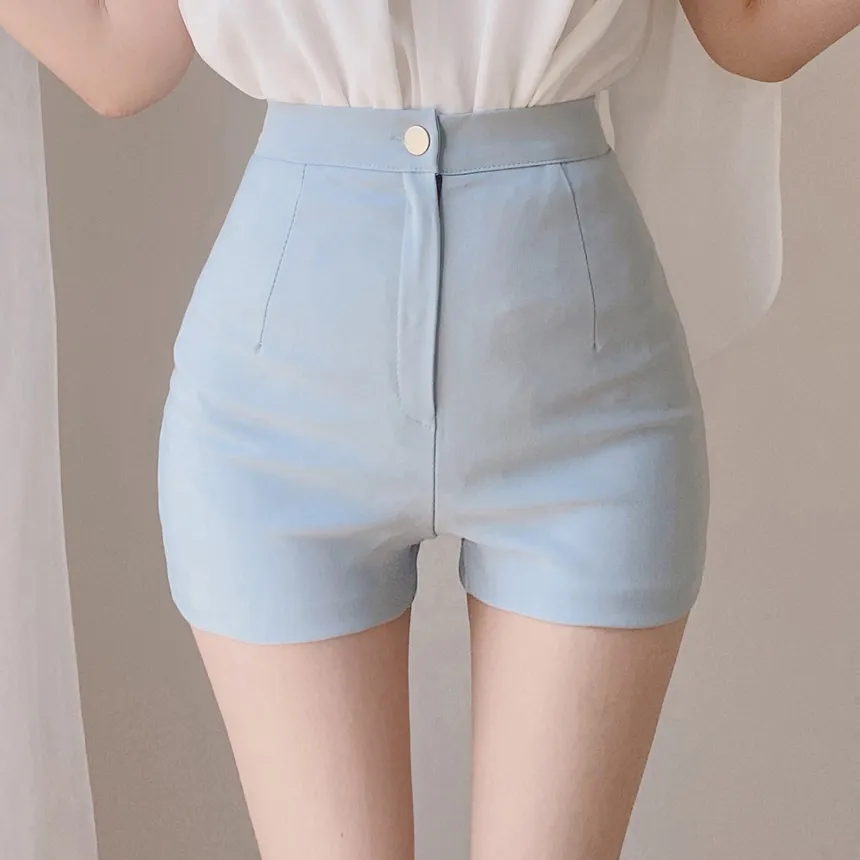 ハイウエストスリムショートパンツ | mirangmirang | 詳細画像9
